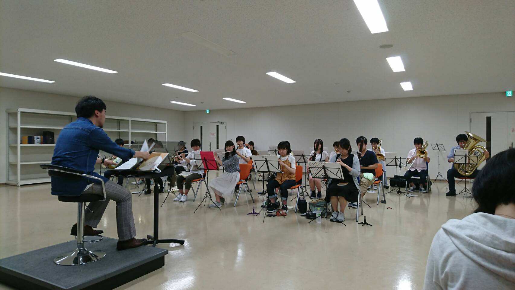 福川伸陽氏管楽器トレーニング