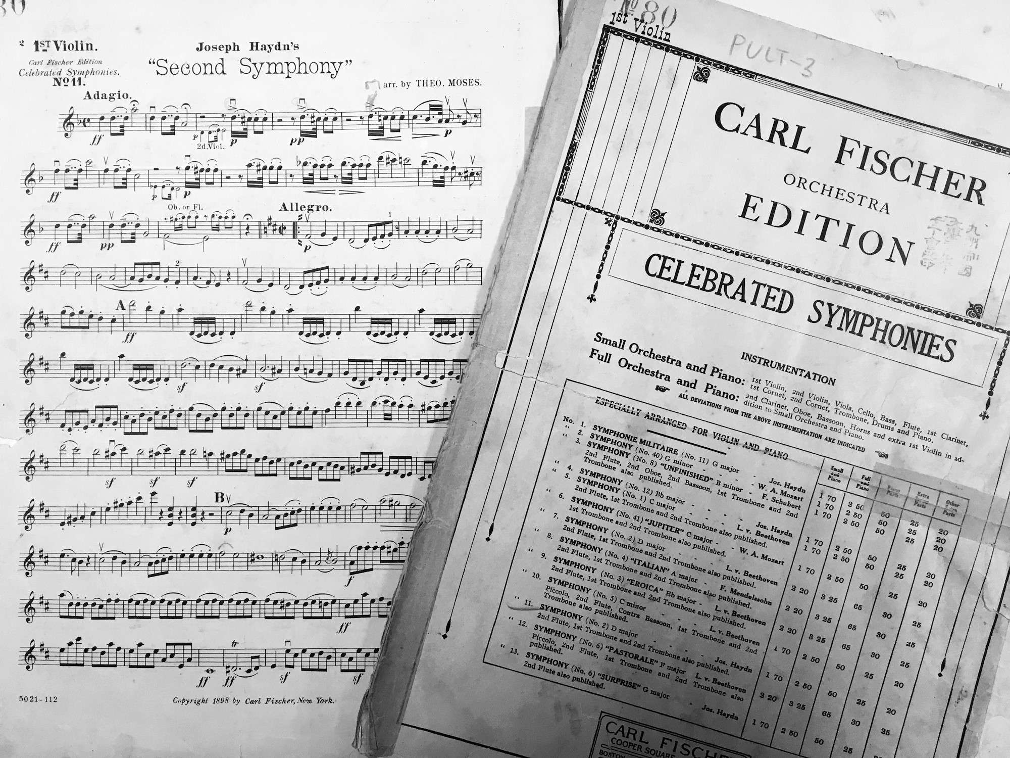 ハイドン交響曲第104番、国内最古の演奏楽譜を発見！